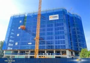 Cập nhật tiến độ thi công dự án Green Topaz tháng 10/2023