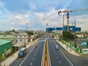 Đường Thống Nhất, nơi Bcons City toạ lạc, sau khi mở rộng đem đến diện mạo mới cho khu vực Làng Đại học