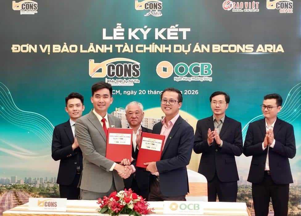 Chính thức khởi động Bcons Aria: Căn hộ cạnh Metro số 1 giá từ 2,5 tỷ đồng